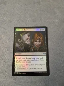 Diabolic Tutor Kaladesh Uncommon Foil Black Sorcery MTG #075/264 - Image 1