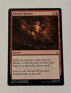MTG WRENN'S RESOLVE - March of the Machine NM - Image 1