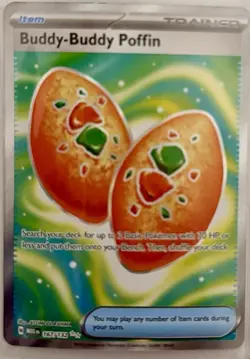 Pokemon TCG Buddy-Buddy Poffin 167/132 Trainer Mega EVO - Image 1