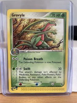 Grovyle 31/109 Ruby and Sapphire Regular Pokemon TCG LP Vintage - Image 1