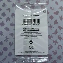Off Centre (OC) Sealed Psyduck SM199 Detective Pikachu Promo Pokemon Card - Image 2