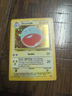 Pokemon TCG Electrode Jungle 2/64 Holo 1999-2000 Wizards Base Set Copyright Holo - Image 4