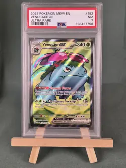 Pokemon Venusaur ex 182/165 Ultra Rare Holo Sv151 PSA 7 English 2023 - Image 1