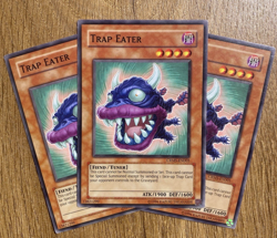 3x Trap Eater | Full Playset | CRMS-EN005 | Common | Unl Edition | Yugioh | Mint - Image 1