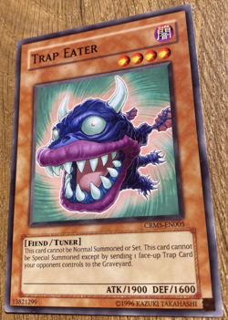 3x Trap Eater | Full Playset | CRMS-EN005 | Common | Unl Edition | Yugioh | Mint - Image 5