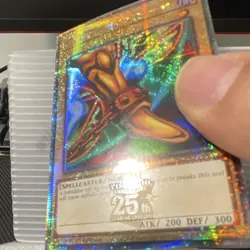 Konami Yu-Gi-Oh! Left Leg of the Forbidden One 25th QC Secret Holo 200/300 - Image 4