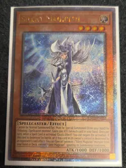Yu-Gi-Oh! Silent Magician (Quarter Century Secret Rare) RA02-EN012 Near Mint - Image 1