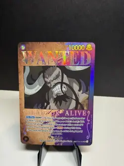 WANTED Kaido ST04-003 OP03 SP Pillars of Strength One Piece TCG English FOIL - Image 1