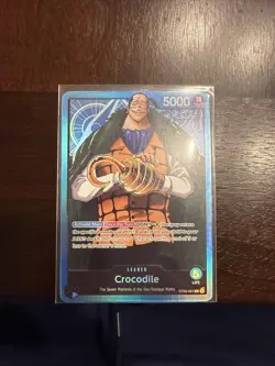 One Piece Crocodile ST03-001 Starter Deck 3: The Seven Warlords of The Sea Foil - Image 1