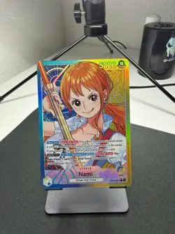Nami - OP11-041 - Alt Art Leader - A Fist of Divine Speed - One Piece - English - Image 1