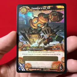 Landro’s Lil’ XT Loot Card - World of Warcraft - Companion Pet Unscratched - Image 1
