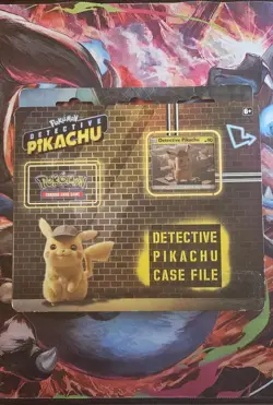 Detective Pikachu Case File Sealed 2019 Pokemon TCG PIKACHU - Image 1