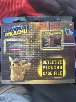 Detective Pikachu Case File Sealed 2019 Pokemon TCG PIKACHU - Image 1
