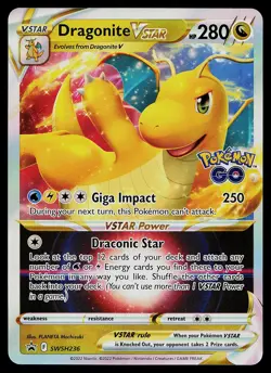 Pokemon Card - Dragonite VSTAR Sword & Shield Promo SWSH236 Holo - Image 1