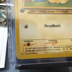 Pokemon TCG Mareep Card 75/105 1st Edition WOTC Neo Destiny 2002 LP Condition - Image 5