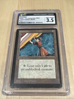Forcefield Beta Magic The Gathering MTG Moderately Played MP Single Trading Card - Image 1