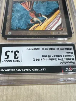 Forcefield Beta Magic The Gathering MTG Moderately Played MP Single Trading Card - Image 3