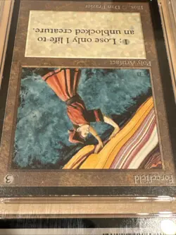 Forcefield Beta Magic The Gathering MTG Moderately Played MP Single Trading Card - Image 4