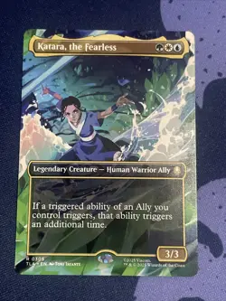 Katara, the Fearless (Borderless) 305 R Avatar: The Last Airbender MTG - Image 1
