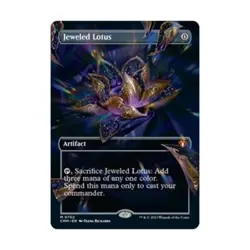 WOTC Commander Masters Jeweled Lotus (Borderless) (MR) NM - Image 1