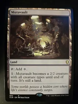 Mutavault NM Battle for Baldur's Gate MTG FREE SHIPPING - Image 1