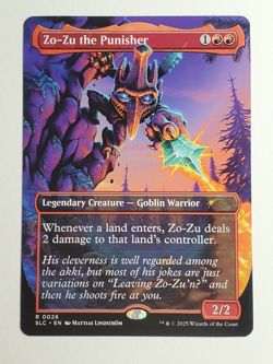 Zo-zu the Punisher NON-FOIL - Secret Lair Encyclopedia of Magic MTG - Image 1