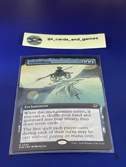 MTG Weftwalking M (Extended Art, Foil) - Edge of Eternities (EOE) #330 - Image 1