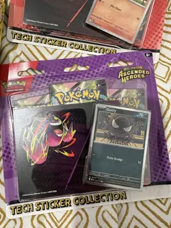 Pokemon TCG: 11x Ascended Heroes Tech Stickers charmander and ghastly ✅ - Image 2