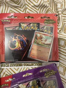 Pokemon TCG: 11x Ascended Heroes Tech Stickers charmander and ghastly ✅ - Image 3