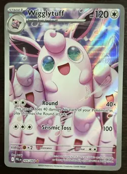 Pokemon Wigglytuff Me02 Phantasmal Flames 105/094 Illustration Rare Holo - Image 1