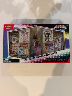 Pokemon Prismatic Evolutions Premium Figure Collection Box SEALED &READY TO SHIP - Image 1