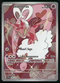2024 Pokemon Enamorus Illustration Rare SV06: Twilight Masquerade 180/167 - Image 1