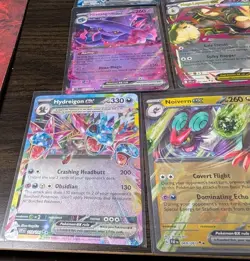 Pokemon TCG 13 Card EX Rare Art Holo Lot, multiple sets, sleeved after opening - Image 2