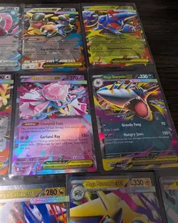 Pokemon TCG 13 Card EX Rare Art Holo Lot, multiple sets, sleeved after opening - Image 5