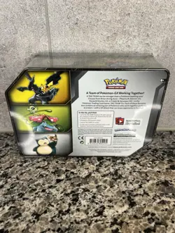 Pokemon Tag Team Tin Eevee Snorlax GX Sealed - Image 4