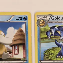 Psyduck + Golduck 33-34/149 BW Boundaries Crossed MP Pokemon - Image 3