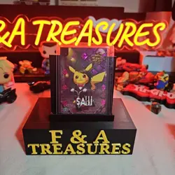 Pokemon Pikachu Cosplay! SAW Purple Foil #E6 Free Shipping - Image 1