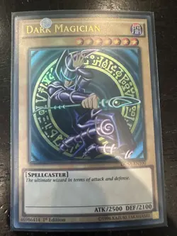 Yugioh Dark Magician DUSA-EN100 1st Ed Ultra Rare - Image 1