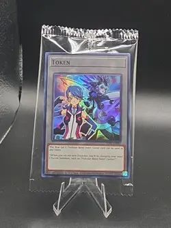 Yu-Gi-Oh! Token TKN5-EN031 Blue Gal & Trickstar Band Sweet Guitar SEALED - Image 1