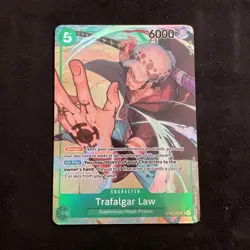 Trafalgar Law Alt Art OP01-047 - Romance Dawn - One Piece TCG LP - Image 1