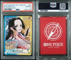 2026 ONE PIECE OP14-041 THE AZURE SEA'S SEVEN BOA HANCOCK ALTERNATE PSA 10 - Image 3