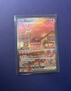 Mew EX 053 Promo Scarlet & Violet 151 Black Star - Pokemon NM - Image 1