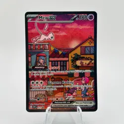 2023 Pokemon TCG Mew EX SVP 053 Scarlet & Violet 151 Black Star Promo Full Art - Image 1