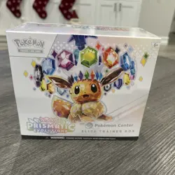 Pokemon TCG Scarlet and Violet Prismatic Evolutions Pokemon Center ETB - Image 1