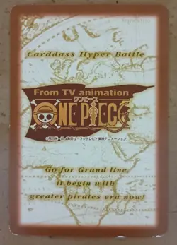 BANDAI One Piece Hyper Battle S110 MONKEY D LUFFY GOLD STAMPED SCARCE EARLY CARD - Image 2