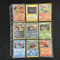 Pokemon Collection Mixed 🔥 Lot of Cards w/ Binder Pages - Image 2
