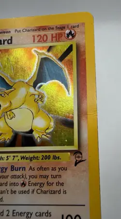 Charizard 004/130 Base Set 2 Holo Rare Pokemon Card Excellent Vintage - Image 5