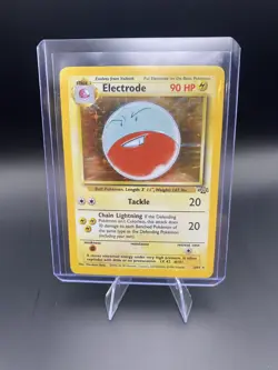 Electrode 2/64 Jungle set Holo Rare Vintage WOTC Pokemon Card - Image 1