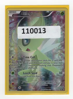 (110013) CELEBI XY111 Black Star Holofoil Promo Card - MYTHICAL COLLECTION - Image 1