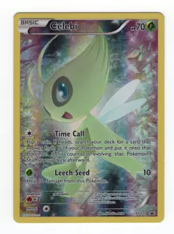 (110013) CELEBI XY111 Black Star Holofoil Promo Card - MYTHICAL COLLECTION - Image 2
